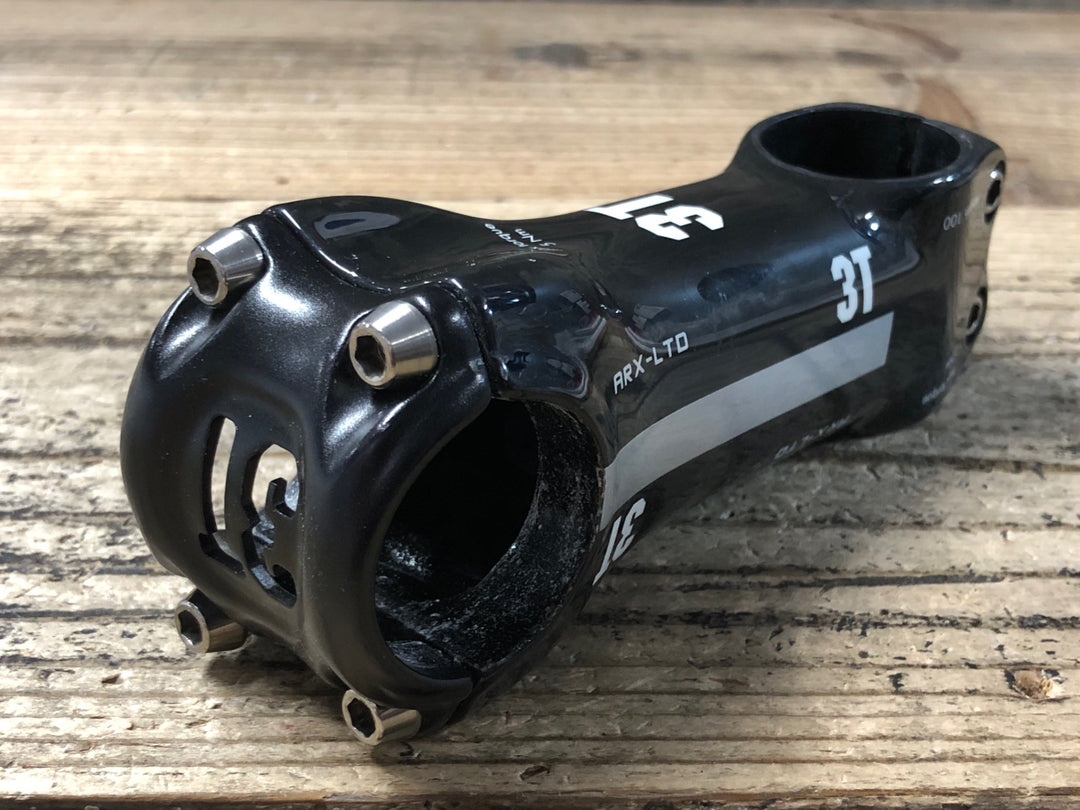 KB249 3T ARX LTD カーボン ステム 100mm Φ31.8 OS 6° 黒