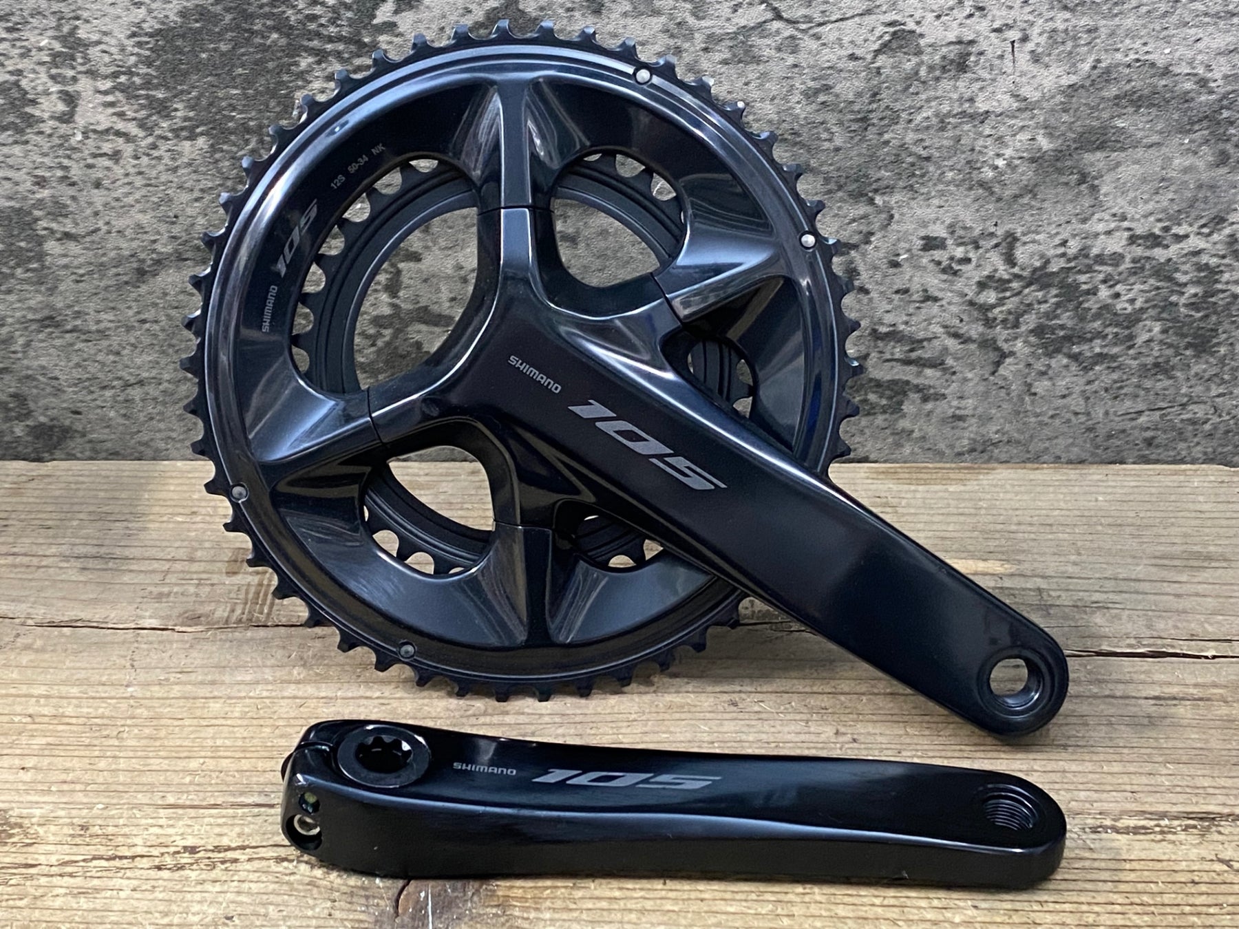JQ989 シマノ SHIMANO 105 FC-R7100 クランクセット 50/34T 170mm