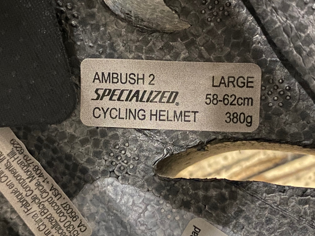 KI212 スペシャライズド SPECIALIZED Ambush 2 ヘルメット BLK L 2022/3製造
