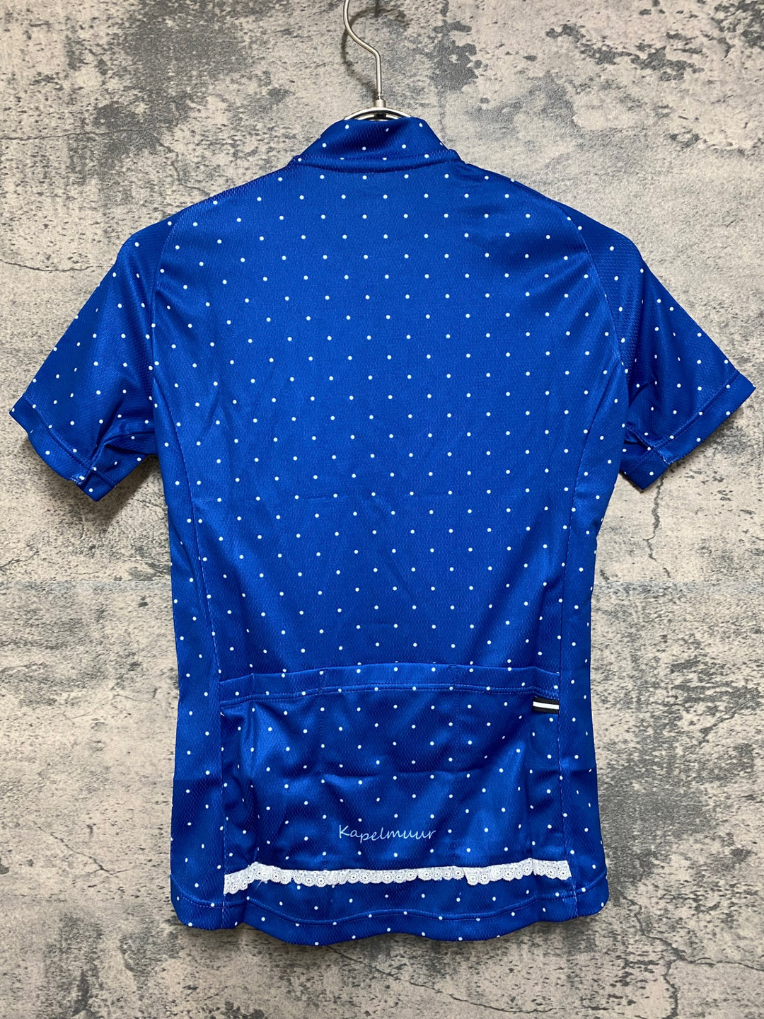 JO884 カペルミュール KAPELMUUR 半袖 サイクルジャージ ネイビー ドット 36 レディース