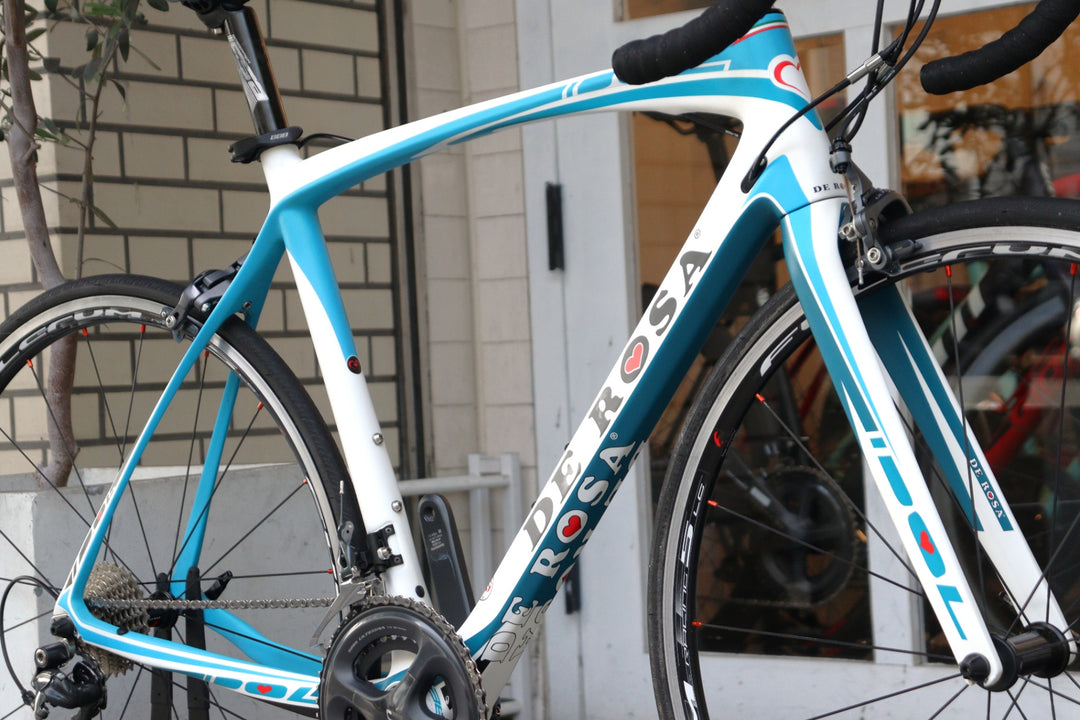 デローザ DE ROSA アイドル IDOL 2015モデル 54.5サイズ シマノ アルテグラ 6800 11S カーボン ロードバイク 【横浜店】