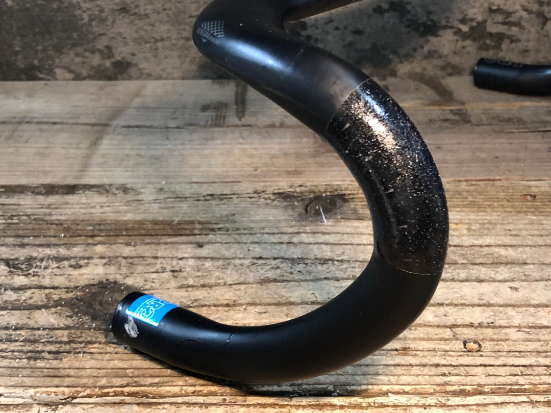 JS821 シマノプロ SHIMANO PRO VIBE AERO SUPERLIGHT カーボン ドロップハンドル 400mmエンドC-C Φ31.8