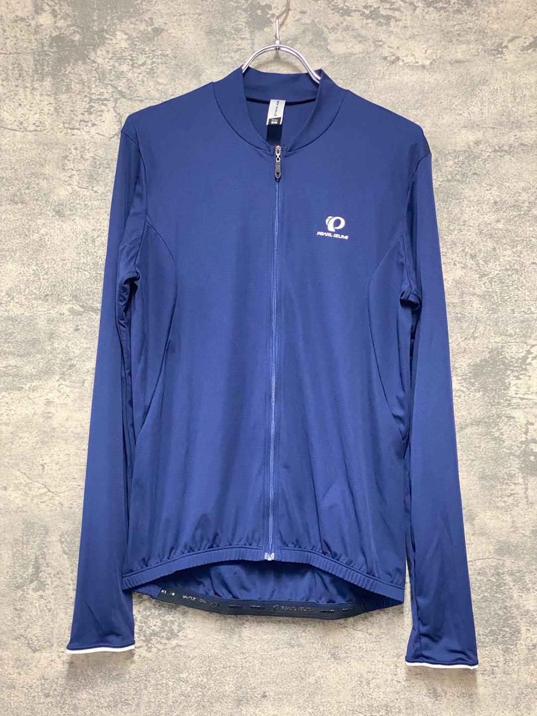 KA704 パールイズミ PEARL iZUMi 長袖 サイクルジャージ 薄手 紺 XLサイズ
