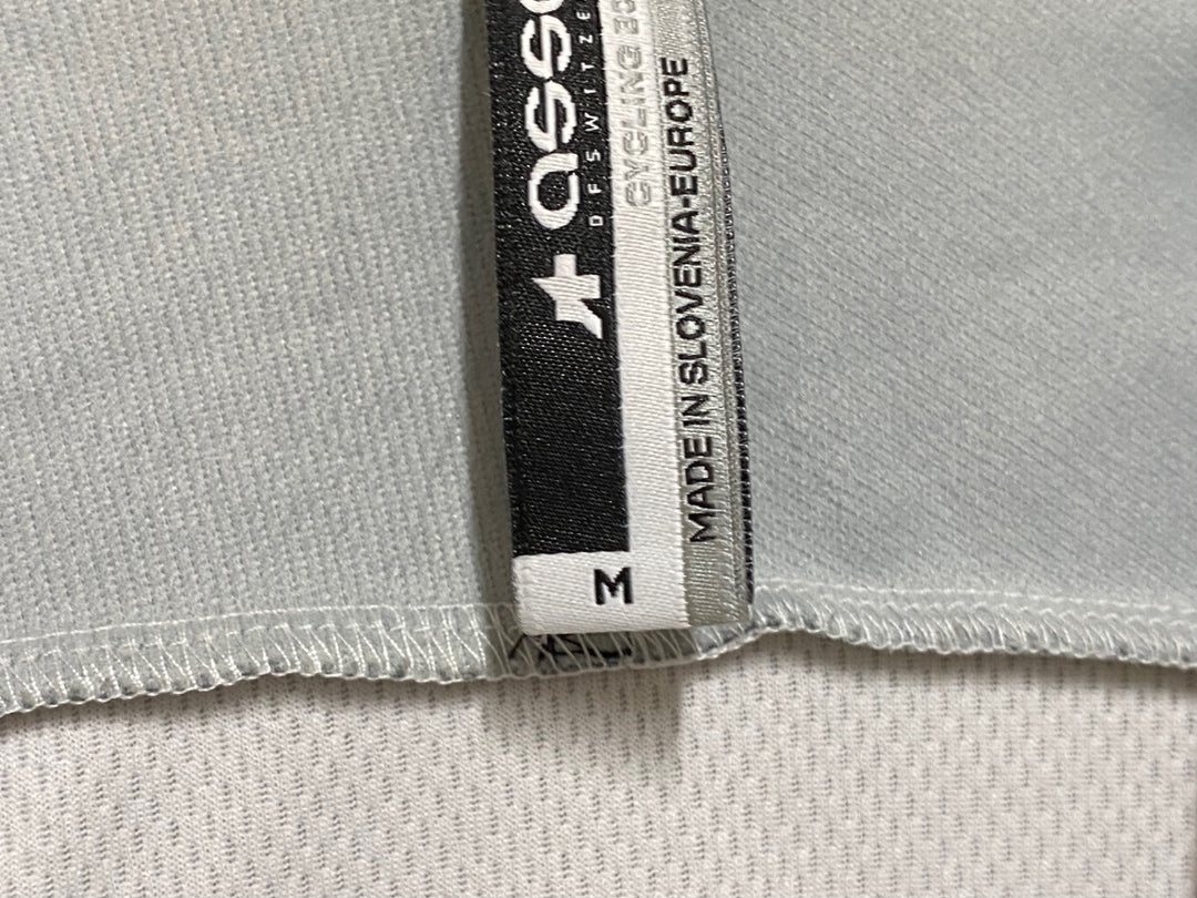 JQ219 アソス assos AIR BLOCK 799 長袖 サイクルジャージ M 赤黒 防風 変色