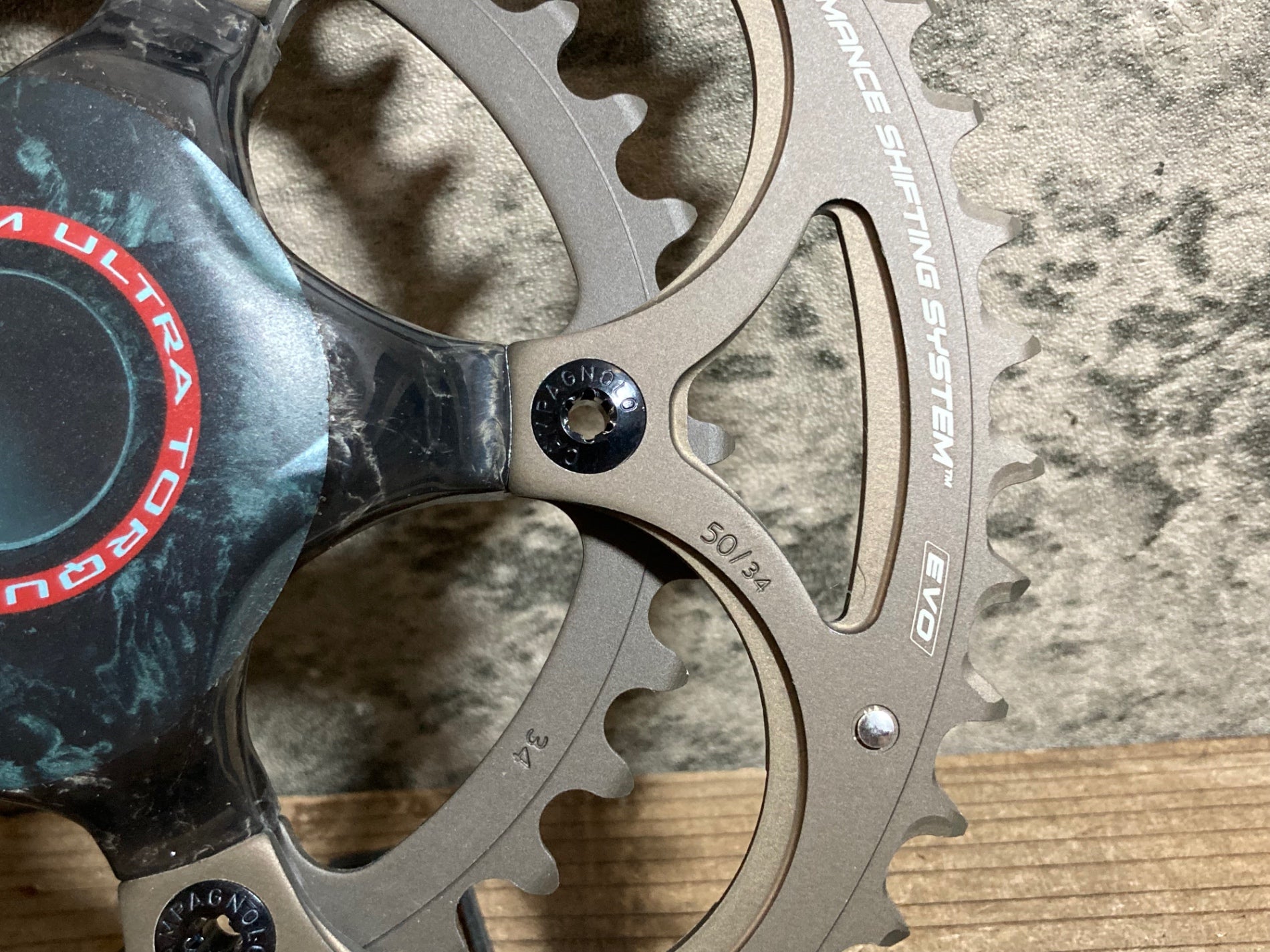 KH594 カンパニョーロ CAMPAGNOLO スーパーレコード SUPER RECORD FC12