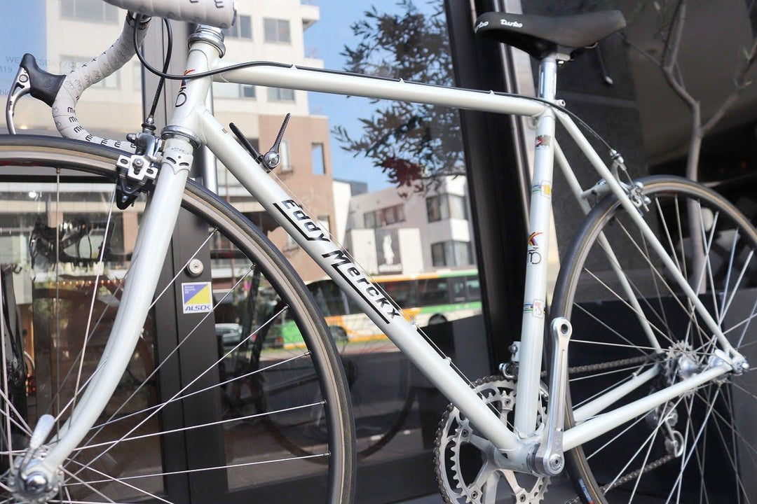 エディ メルクス EDDY MERCKX プロフェッショナル エアロ PROFESSIONAL AERO 1980年代前期 カンパ スーパーレコード 7S コロンバス SL スチール ロードバイク 【東京南麻布店】