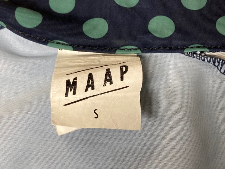 KJ315 マープ MAAP Divide Mod Jersey 半袖 サイクルジャージ 総柄 S ほつれあり