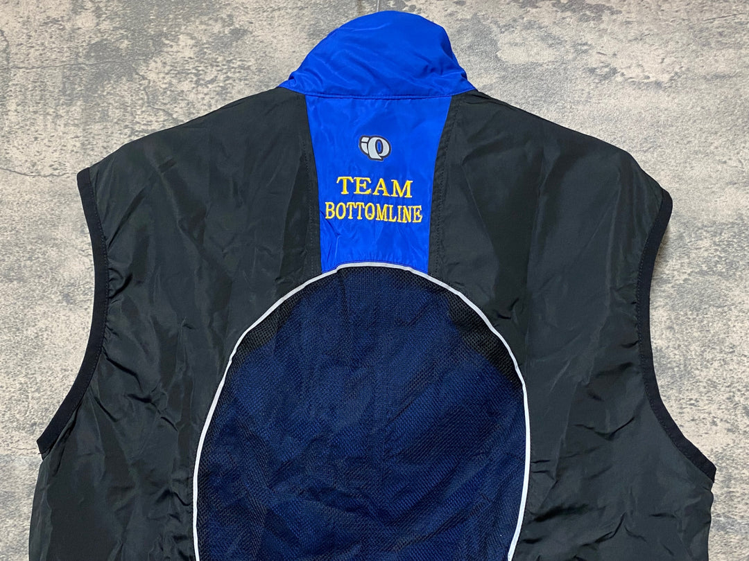 KK059 パールイズミ PEARL iZUMi ジレ サイクルベスト 青 M