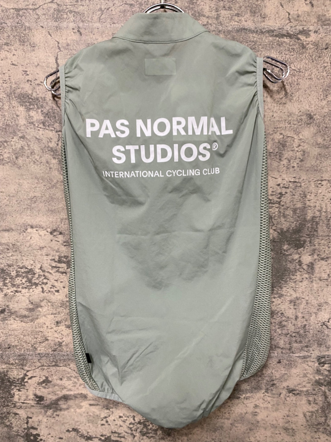 KD156 パスノーマルスタジオ PAS NORMAL STUDIOS Mechanism Stow Away Gilet ジレ サイクルベスト ミント L