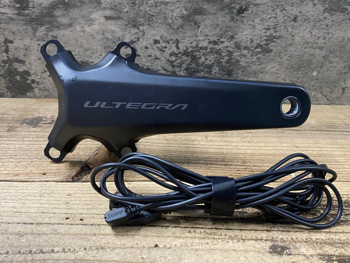 KH801 シマノ SHIMANO アルテグラ ULTEGRA FC-R8100  ジャイアント GIANT POWER PRO クランクアーム 両側パワーメーター 170mm ※接続確認済み、充電ケーブル付属
