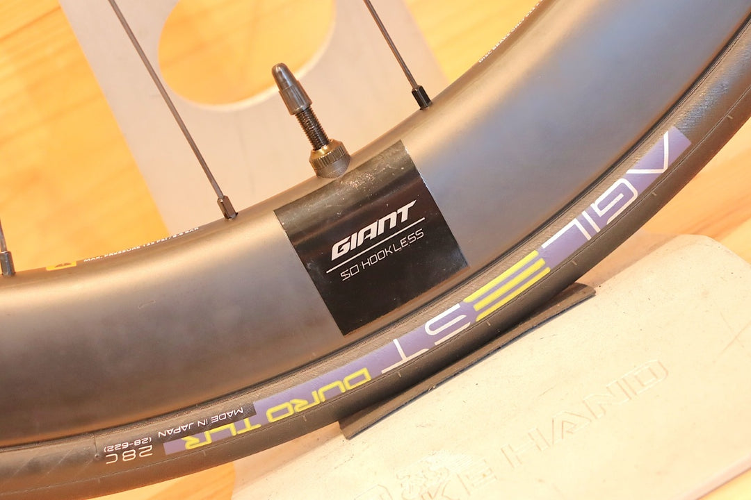 ジャイアント GIANT SLR 2 50 DISC カーボン チューブレス ホイールセット スラムXDR フックレス 22.4mm 【千葉店】