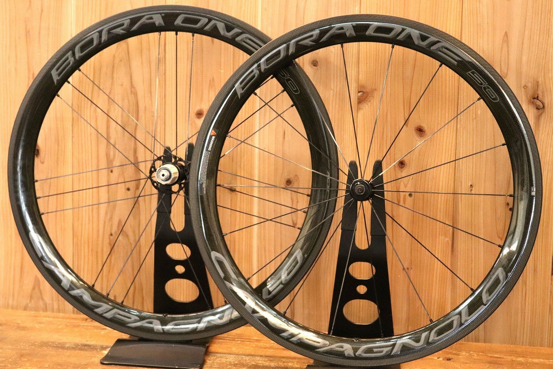 カンパニョーロ  CAMPAGNOLO ボーラワン BORA ONE 50 AC3 カーボン クリンチャー ホイールセット シマノ 12S/11S ワイドリム 17C 【芦屋店】