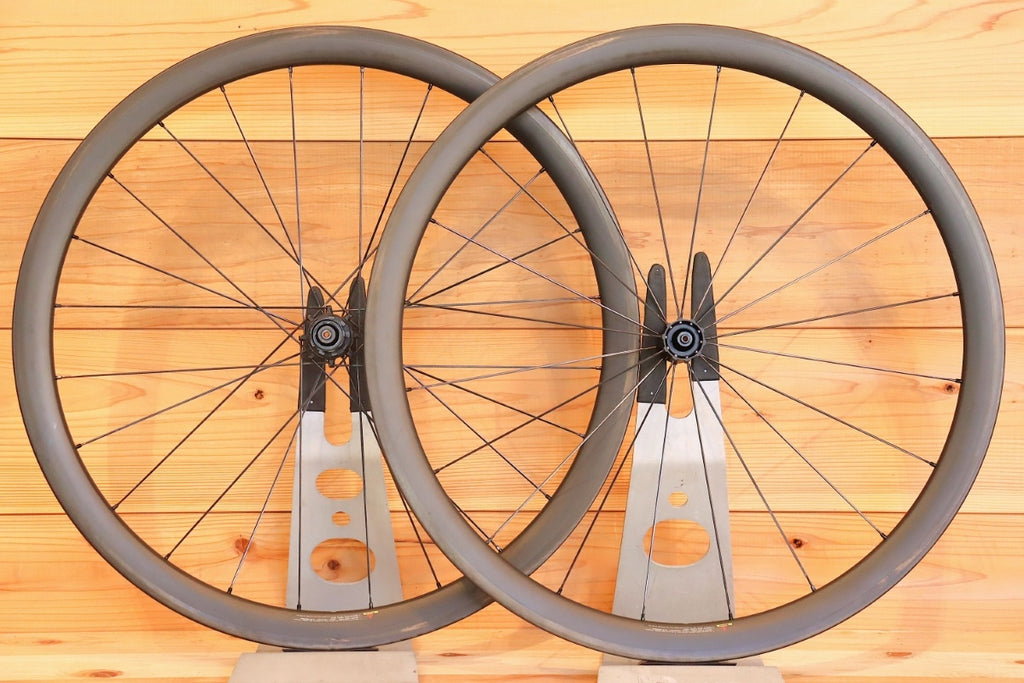 VISP 38MM クリンチャー 前後ホイール shimano 11/12S 新品未使用品 KRU 38mm カーボン クリンチャー ホイールセット シマノ