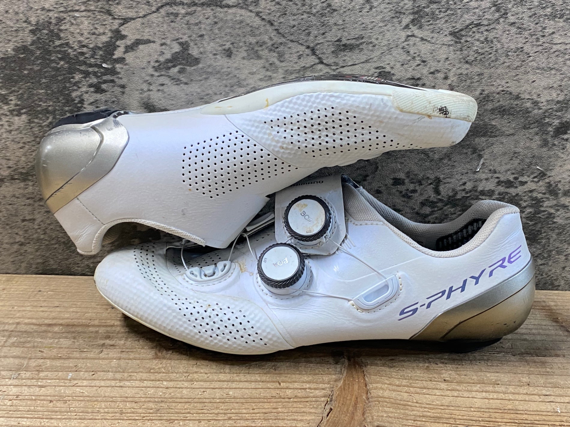 JZ049 シマノ SHIMANO S-PHYRE SHRC902M W01 S ビンディングシューズ