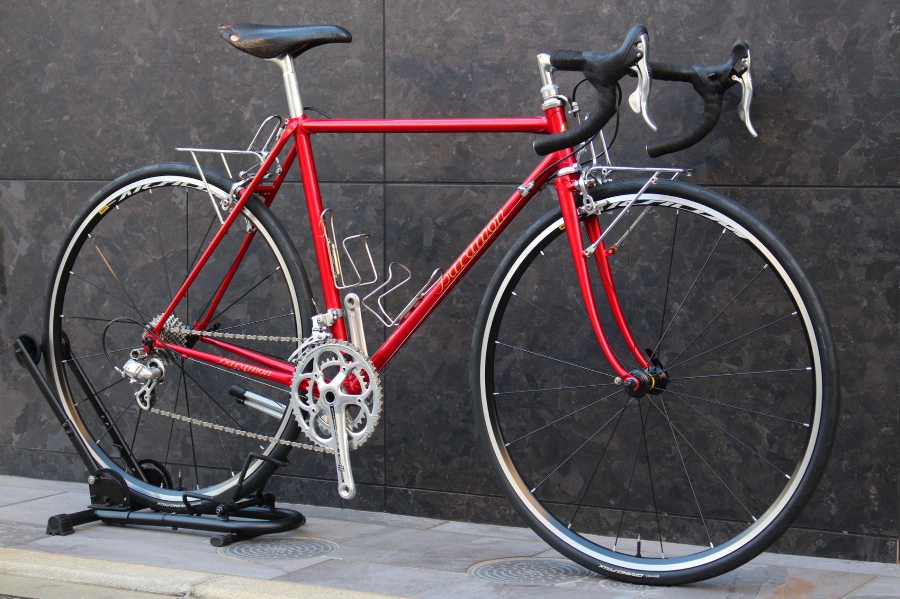 バラモン BARAMON カンパニョーロ アテナ 11S Mix クロモリ ロード