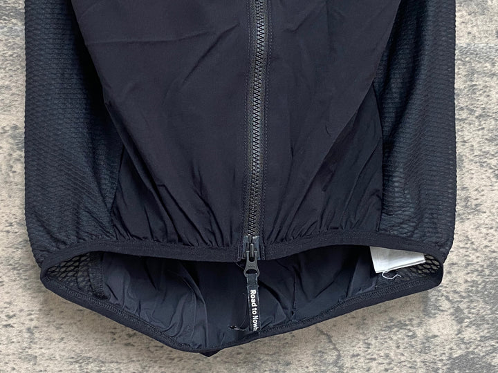 KA443 パスノーマルスタジオ PAS NORMAL STUDIOS T.K.O. Mechanism Stow Away Gilet サイクルベスト ジレ 黒 XS