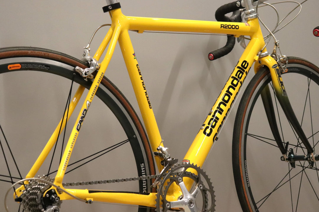 キャノンデール CANNONDALE キャド CAAD4 R2000 50サイズ シマノ デュラエース 7700 9S アルミ ロードバイク 【仙台店】