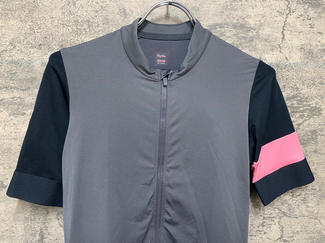 KR165 ラファ Rapha PRO TEAM TRAINING JERSEY 半袖 サイクルジャージ グレー M