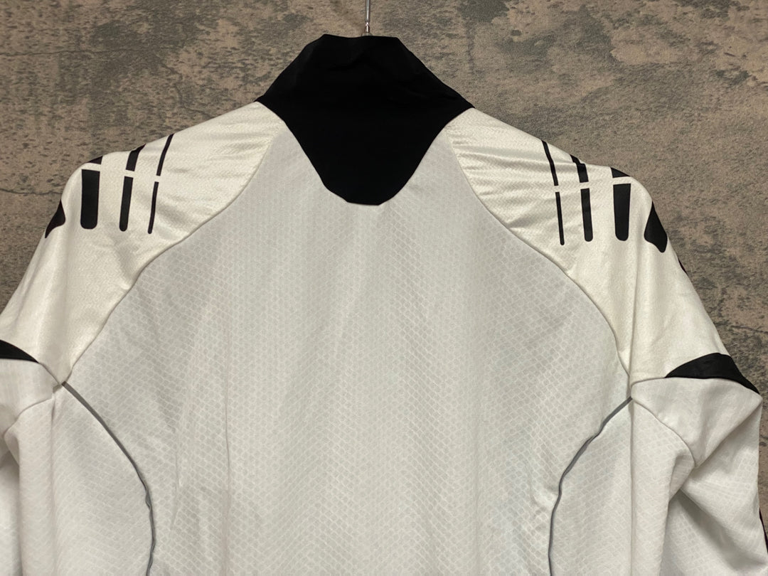 JQ144 アソス assos iJ Intermediate s7 Jersey 長袖サイクルジャケット 白黒 M 裏起毛