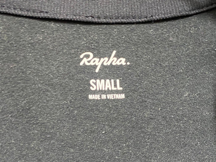 JS963 ラファ Rapha CORE LONG SLEEVE JERSEY 長袖 サイクルジャージ 黒 S 裏起毛