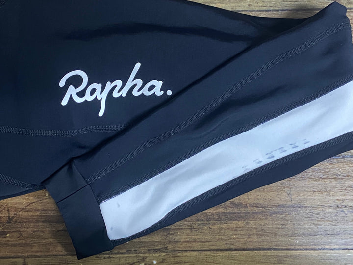 KR407 ラファ Rapha CLASSIC WINTER TIGHTS WITH PAD ビブタイツ 黒 S 裏起毛