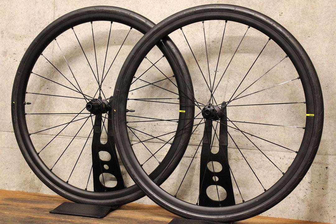 マヴィック MAVIC キシリウム KSYRIUM S 25 DISC アルミ チューブレスレディ ホイールセット シマノ 12/11S 【福岡店】