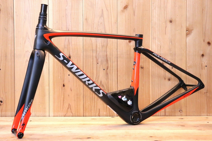 スペシャライズド SPECIALIZED エスワークス ルーベ S-WORKS ROUBAIX DISC 2018年モデル 49サイズ カーボン ロードバイク フレームセット 【芦屋店】