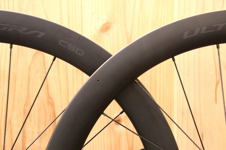 シマノ SHIMANO アルテグラ ULTEGRA WH-R8170 C50 TL チューブレス カーボン ホイールセット シマノ12/11S ワイドリム 21C 【芦屋店】