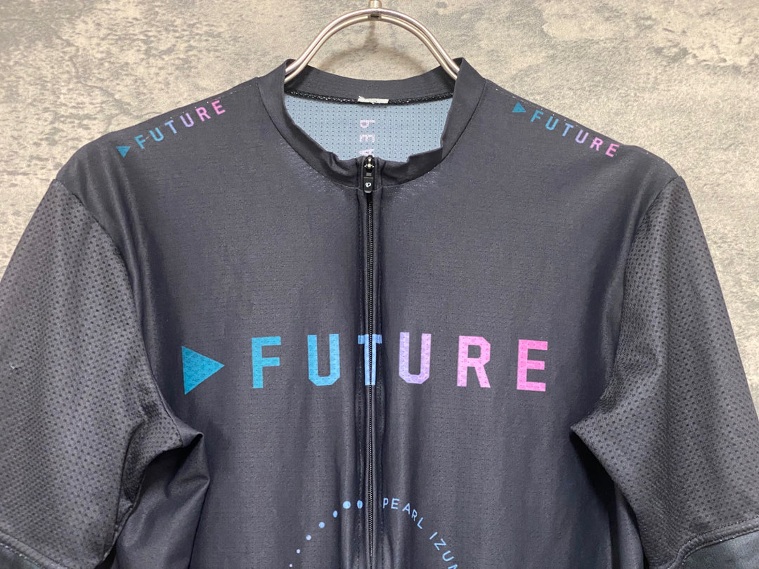KE148 パールイズミ PEARL iZUMi PICC 半袖 サイクルジャージ 黒 ※サイズ不明、タグカット