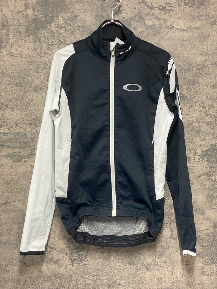 KJ962 オークリー OAKLEY 長袖 サイクルジャケット 黒 M 裏起毛