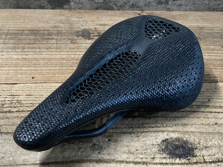 KF499 スペシャライズド SPECIALIZED S-WORKS POWER WITH MIRROR SADDLE サドル 143mm カーボンレール ※中央部繊維切れのためジャンク