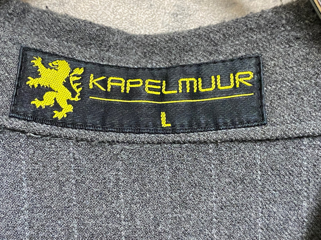JL192 カペルミュール KAPELMUUR 長袖 サイクルジャージ グレー L ※毛玉あり