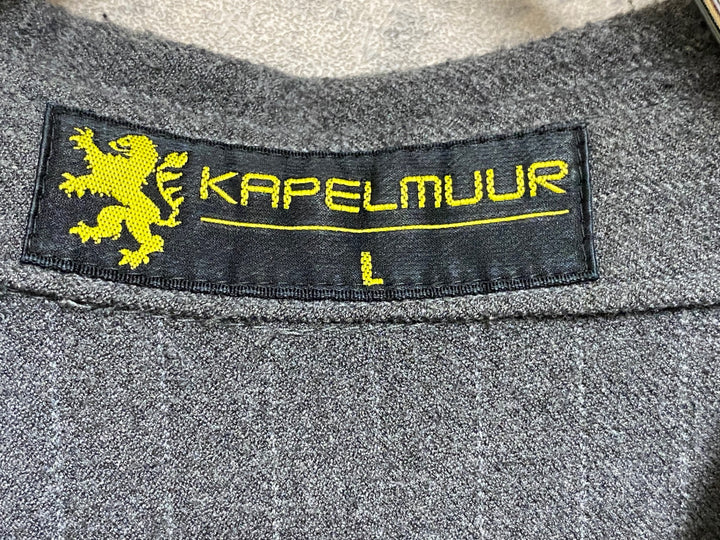 JL192 カペルミュール KAPELMUUR 長袖 サイクルジャージ グレー L ※毛玉あり