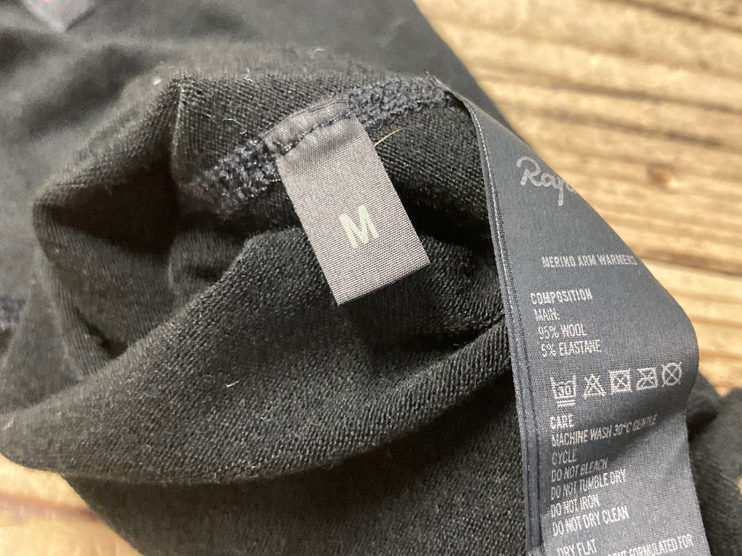 KC696 ラファ Rapha MERINO ARM WARMERS アームウォーマー 黒 M