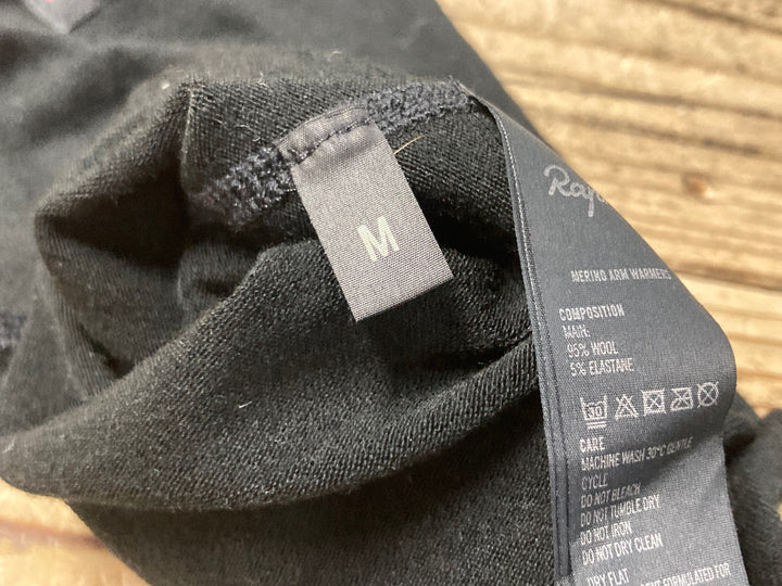 KC696 ラファ Rapha MERINO ARM WARMERS アームウォーマー 黒 M
