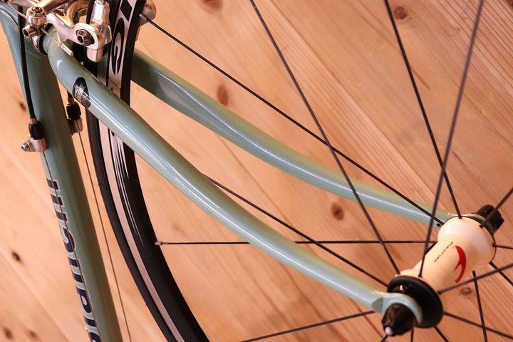 ビアンキ BIANCHI ジロ GIRO カンパニョーロ ヴェローチェ 10S クロモリ ロードバイク 【芦屋店】