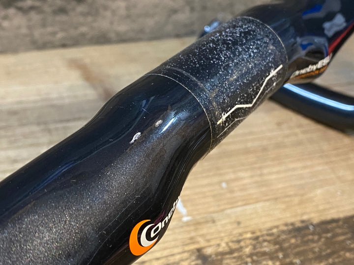 JP407 ワンバイエス One by ESU J-Carbon GRAND MONROE SL カーボン ドロップハンドル エンドC-C380mm Φ31.8