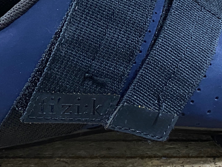 KI700 フィジーク Fizik テンポ パワーストラップ TEMPO R5 POWERSTRAP ビンディングシューズ EU44 3穴 紺