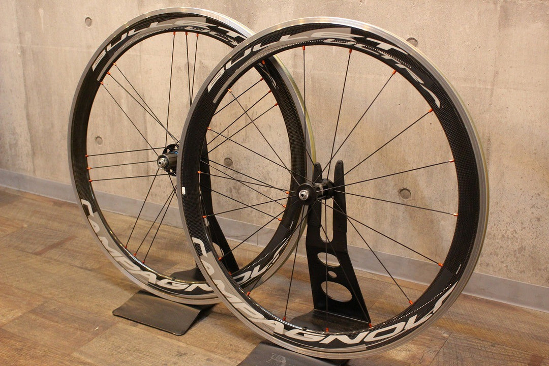 カンパニョーロ CAMPAGNOLO バレットウルトラ BULLET ULTRA アルミ/カーボン クリンチャー ホイールセット シマノ 11/12S 15C【名古屋店】