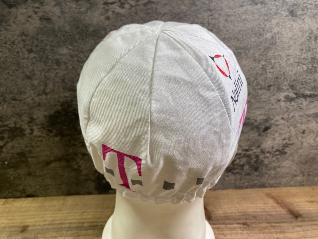 JJ280 ナリーニ Nalini Team Deutsche Telekom サイクルキャップ 白ピンク