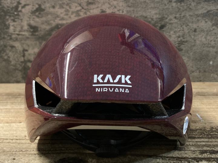 KE835 カスク KASK ニルヴァーナ NIRVANA ヘルメット52-58CM M 赤 2025/1製造
