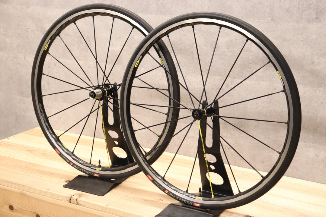 マヴィック MAVIC キシリウム プロ KSYRIUM PRO UST アルミ チューブレス ホイールセット シマノ12/11S ワイドリム 17C 【さいたま浦和店】