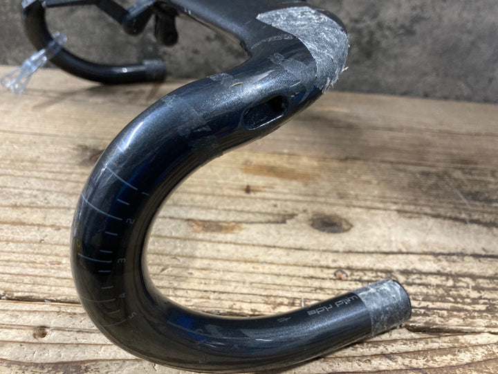 KL642 トレック TREK MADONE KVF AERO INTEGRATED HANDLEBAR/STEM カーボン ドロップハンドル C-C400mm 90mm