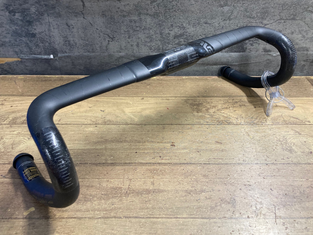 KQ251 エンヴィ ENVE SES AR ROAD HANDLEBAR カーボン ドロップハンドル ブラケット/エンド部 C-C405/452mm ドロップフレア 23.5mm