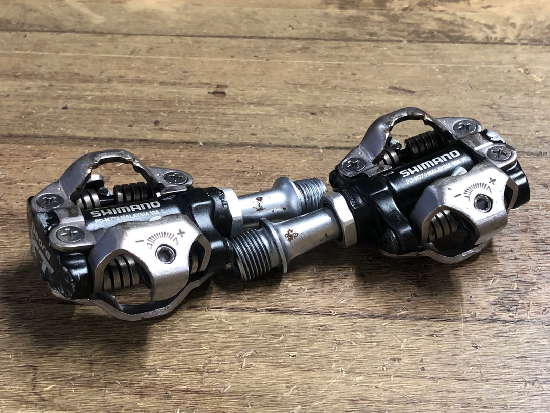 JY727 シマノ SHIMANO XT PD-M770 ビンディングペダル SPD
