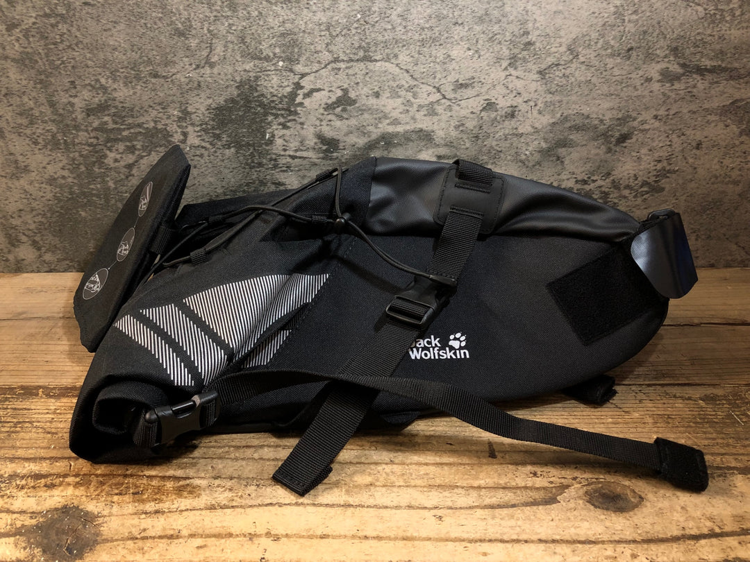 KE573 ジャックウルフスキン Jack Wolfskin サドルバッグ ブラック