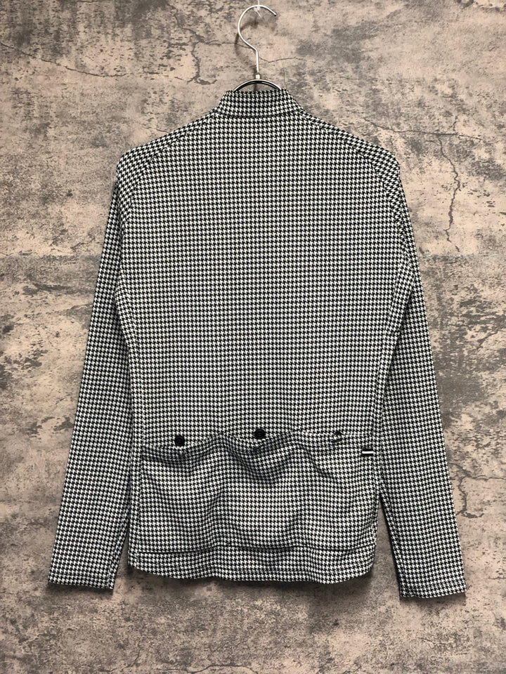 KL043 カペルミュール KAPELMUUR 長袖 サイクルジャージ 白黒 S