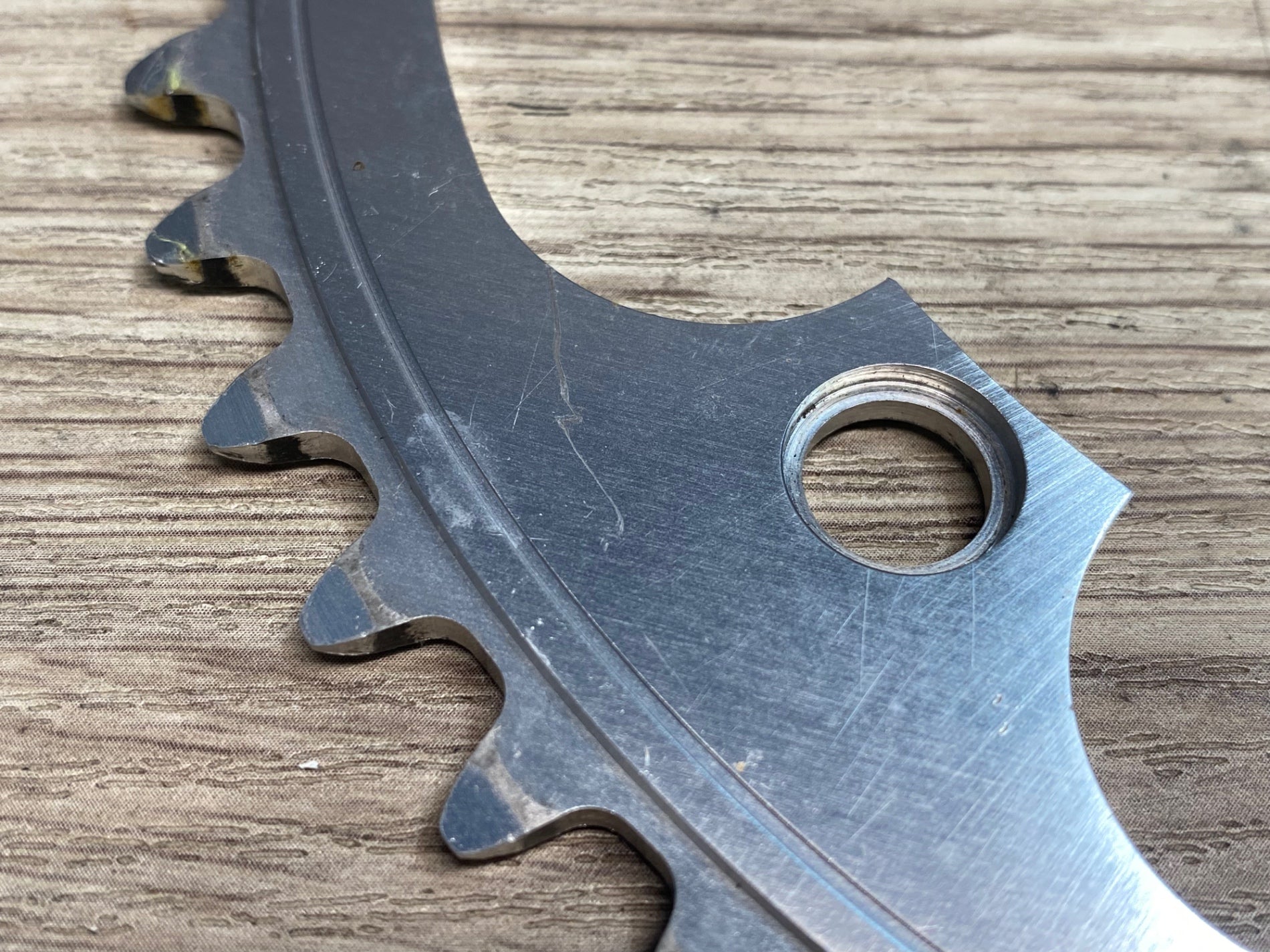 JK817 スギノ SUGINO 75 チェーンリング 49T PCD144 5H 厚歯