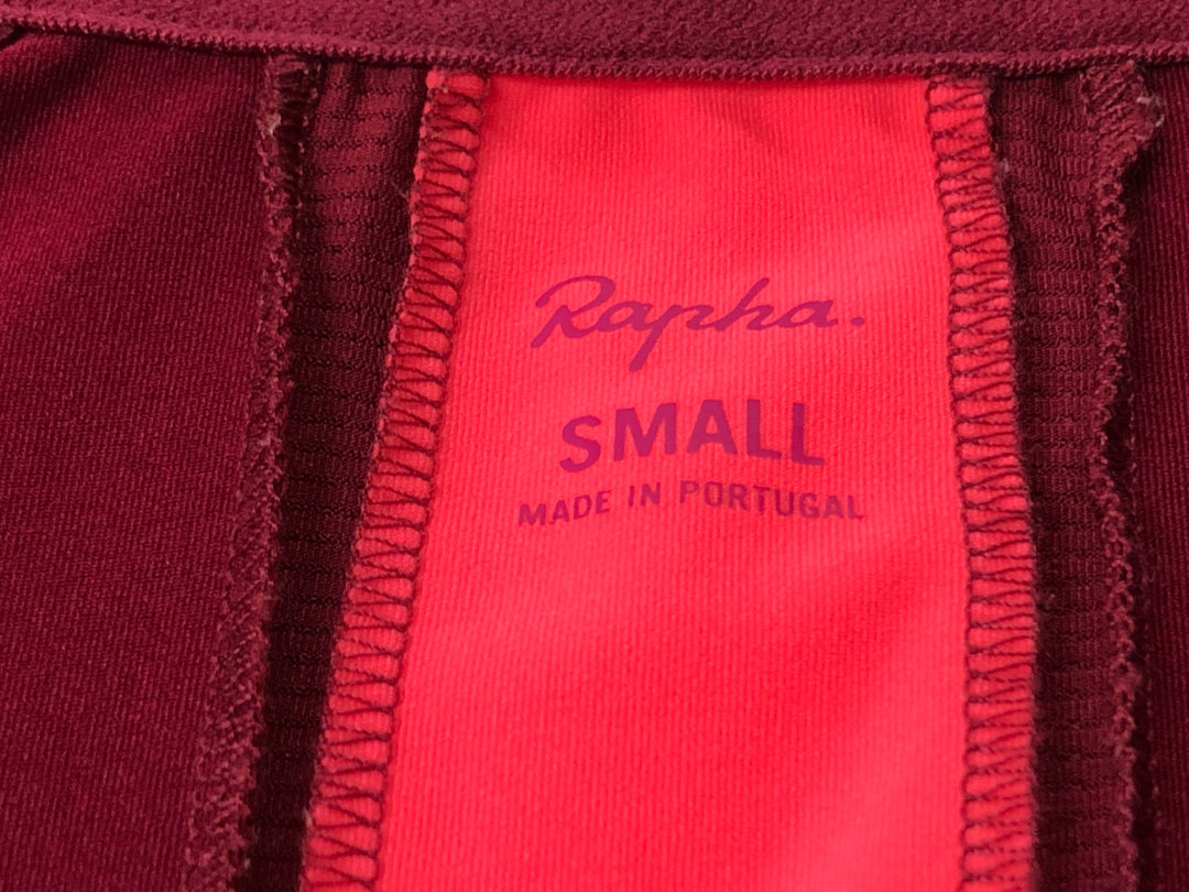 JK494 ラファ Rapha WOMEN'S SOUPLESSE JERSEY Ⅱ 半袖 サイクルジャージ 赤 S