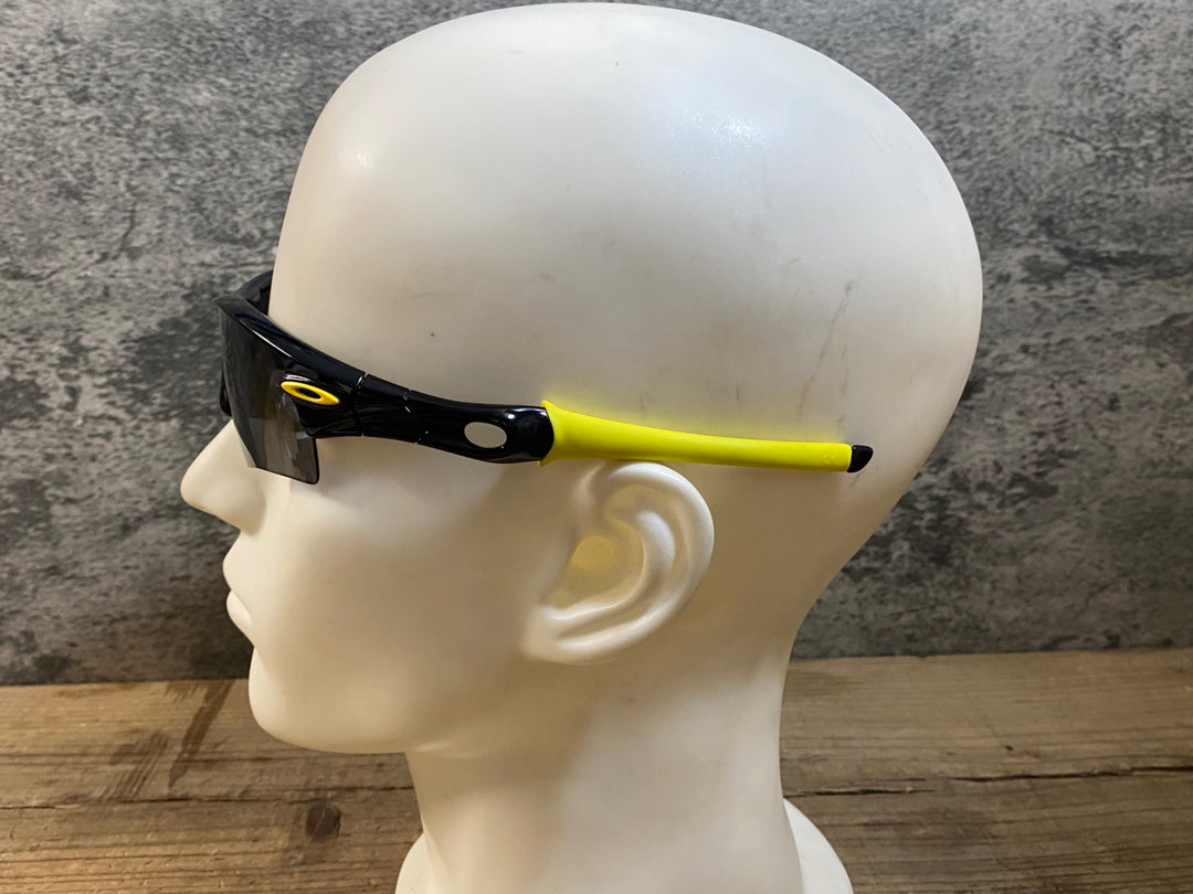 KH644 オークリー OAKLEY LIVESTRONG RADAR サングラス アイウェア 黒 黄 ※レンズ傷